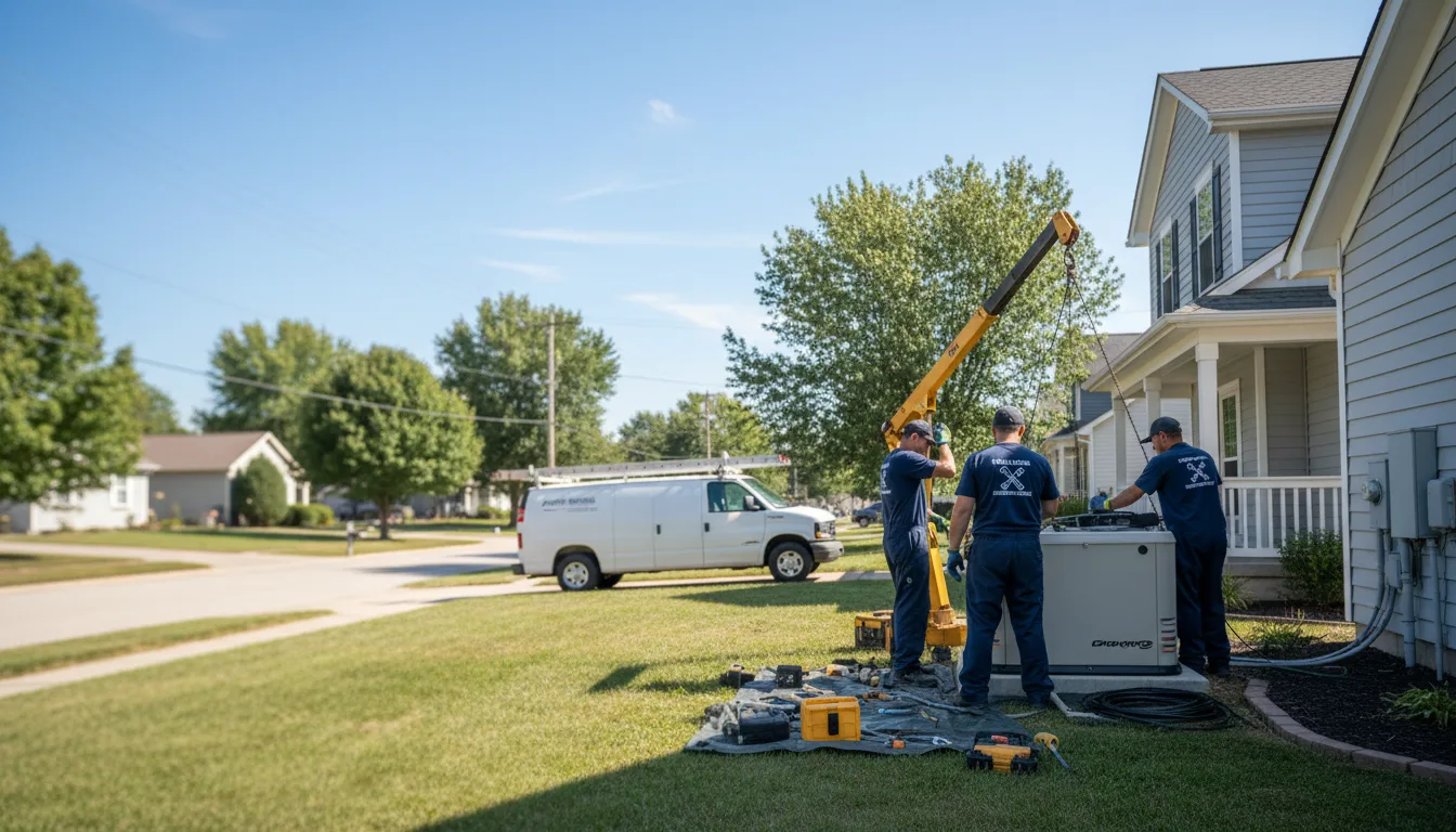 Generator Installation in Bellflower, IL near me
